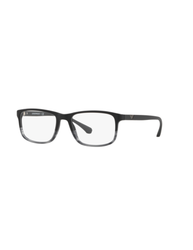 Occhiali da vista EMPORIO ARMANI EA3098 5566 53 Matte Black/Striped...
