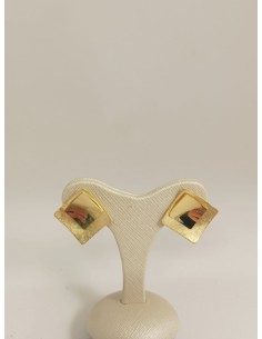 Orecchini in argento placcati oro giallo LEAVES-SQ AU only 59,00 € ...