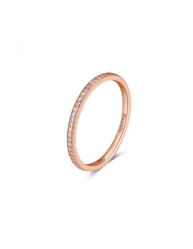 ROSATO STORIE in argento placcato oro rosa RZA030D Misura 18 only 3...