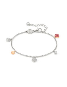 Bracciale NOMINATION LUCENTISSIMA in argento 925 con mix pendenti e...