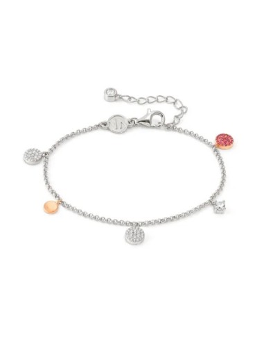 Bracciale NOMINATION LUCENTISSIMA in argento 925 con mix pendenti e...