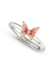 Anello regolabile NOMINATION CRYSALIS in argento 925 con farfallina...