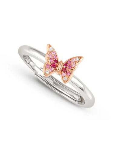 Anello regolabile NOMINATION CRYSALIS in argento 925 con farfallina...