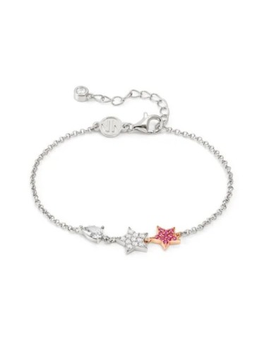 Bracciale NOMINATION LUCENTISSIMA in argento 925 con centrale stell...