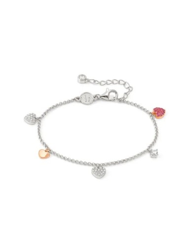 Bracciale NOMINATION LUCENTISSIMA in argento 925 con mix pendenti e...