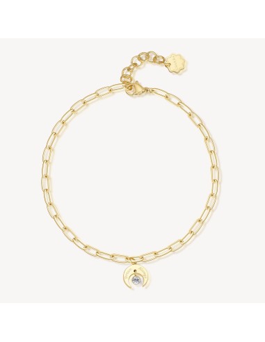 Cavigliera BROSWAY Chakra Mistici BHKA005 in Acciaio 316L dorato LU...