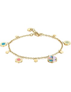 Cavigliera BROSWAY Chakra Miami Vibes BVB15 in Acciaio 316L dorato ...