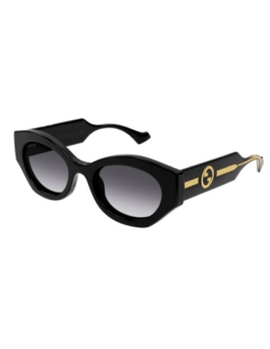 Occhiali da sole GUCCI GG1553S 001 Black Black/Grey 52 only 238,00 ...