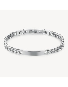 Bracciele Uomo BROSWAY Bullet catena grumetta in acciaio 316L lucid...