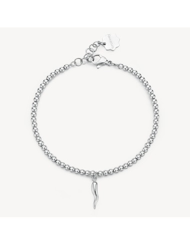 Bracciale BROSWAY CHAKRA PORTAFORTUNA in acciaio 316L BHKB206 CORNE...