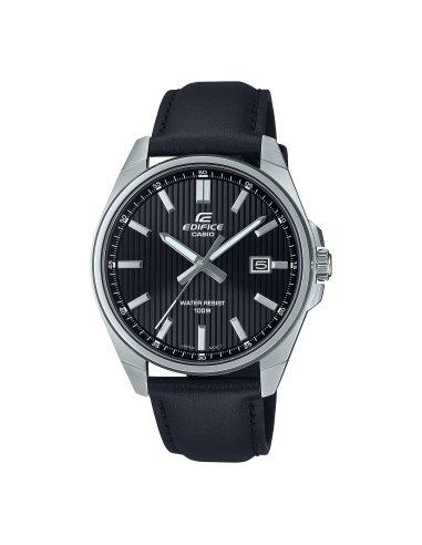 Orologio CASIO EDIFICE EFV-150L-1AVUEF Cinturino in pelle Black/Sil...