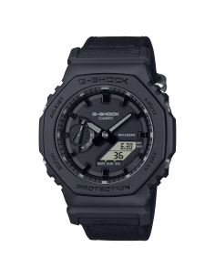 Orologio CASIO G-SHOCK GA-2100BCE-1AER cinturino in tessuto Black i...