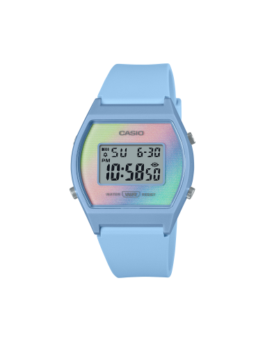 Orologio CASIO Timeless Collection Pop LW-205H-2AEF Azure Rainbow o...