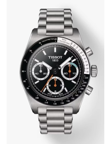 Orologio TISSOT PR516 Mechanical Chronograph T1494592105100 Black C...