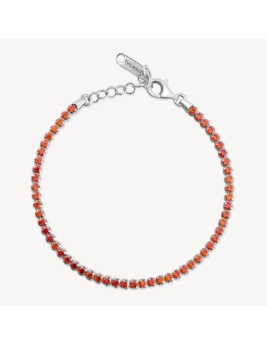 Bracciale tennis BROSWAY FANCY in argento rodiato 925 e cubic zirco...