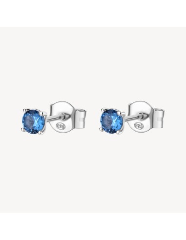 Orecchini BROSWAY FANCY in argento rodiato 925 e cubic zirconia sap...