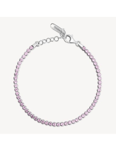 Bracciale tennis BROSWAY FANCY in argento rodiato 925 e cubic zirco...