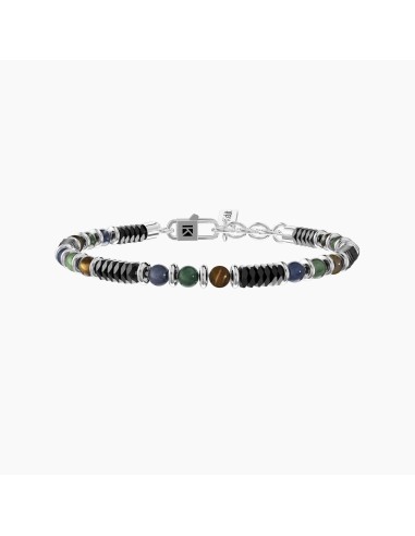 Bracciale regolabile Uomo KIDULT Philosophy 732296 in acciaio con g...