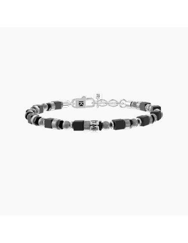 Bracciale regolabile Uomo KIDULT Philosophy 732297 in acciaio con a...