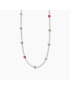Girocollo MABINA Fior Fiore 553719 in argento 925 con elementi fior...
