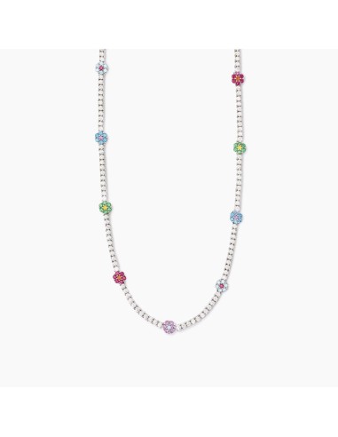 Girocollo MABINA Fior Fiore 553719 in argento 925 con elementi fior...