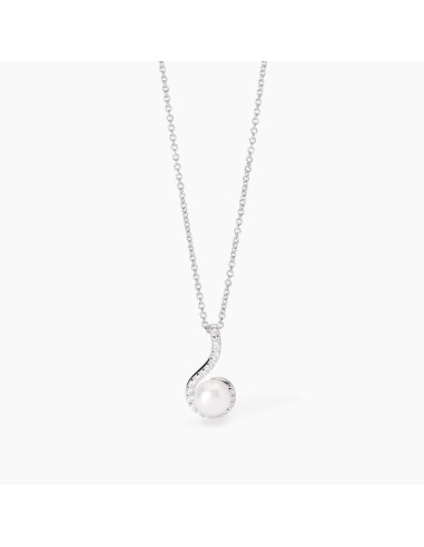 Girocollo MABINA Buona Sinfonia 553701 in argento 925 pendente amo ...