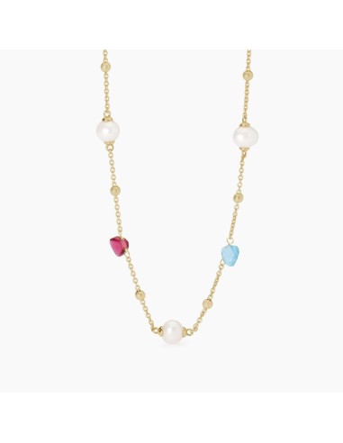 Girocollo MABINA Beauty Code 553713 in argento 925 placcato oro gia...