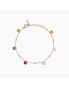 Bracciale MABINA Beauty Code 533896 in argento 925 placcato oro ros...