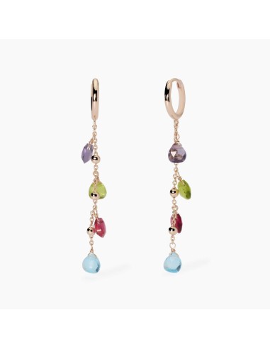 Orecchini pendenti MABINA Beauty Code 563784 in argento 925 placcat...