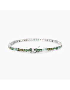 Bracciale tennis MABINA Tennis Club 533882-16 in argento 925 con cr...