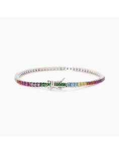 Bracciale tennis MABINA Tennis Club 533881-16 in argento 925 con cr...