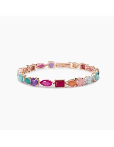Bracciale MABINA Santorini 533901-18 argento 925 placcato oro rosa ...