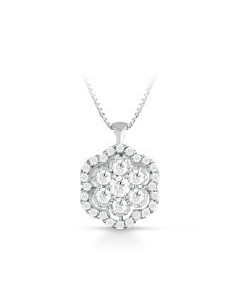 Acquista Girocollo in oro bianco 18Kt con diamanti F-CIOAMNESIA/1 a...