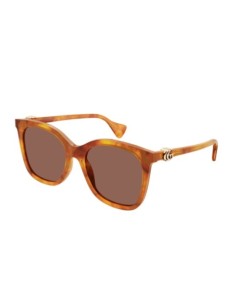 Occhiali da sole GUCCI GG1071S 003 Havana Havana/Brown 55 Prezzo 20...
