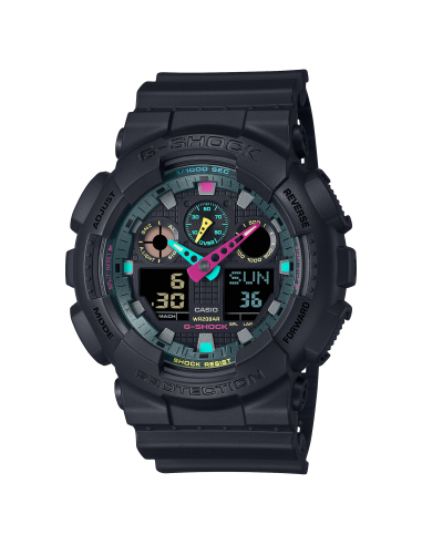 Orologio CASIO G-SHOCK GA-2100MF-1AER Full Black con dettagli fluor...