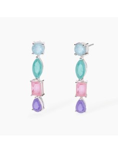 Orecchini pendenti MABINA Santorini 563793 argento 925 fusion stone...