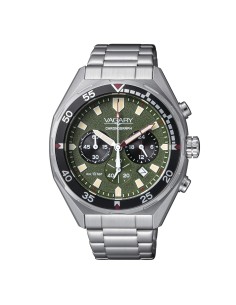 Orologio VAGARY by CITIZEN Aqua39 Crono IV2-010-41 Green in Offerta...