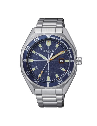 Orologio VAGARY by CITIZEN Aqua39 IB9-417-71 Blue in Offerta a 99,00 €