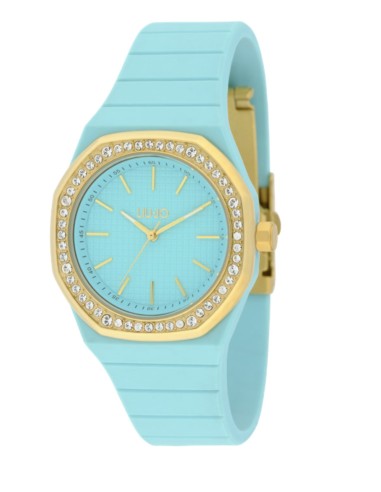 Orologio Liu-Jo Yacht Lady TLJ2382 Gold/Turquoise only 71,20 € on O...