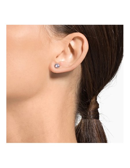 SWAROVSKI ATTRACT:ORECCHINO A BUCO STUD ROUND CZWH only 59,00 € on ...