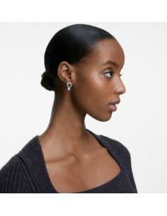 SWAROVSKI ATTRACT:ORECCHINO A BUCO CIR CZWH/CRY/RH only 89,00 € on ... 2