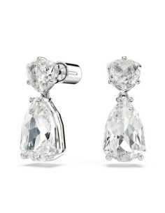 SWAROVSKI MESMERA:ORECCHINO A BUCO DROP CRY/RHS only 129,00 € on Or...