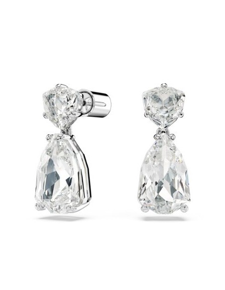 SWAROVSKI MESMERA:ORECCHINO A BUCO DROP CRY/RHS only 129,00 € on Or...