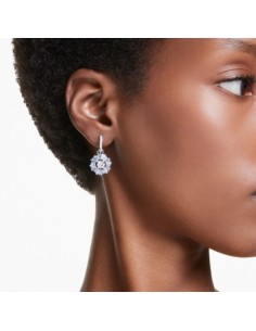 SWAROVSKI IDYLLIA E:ORECCHINO A BUCO MN HOOP BLU/R only 139,00 € on... 2