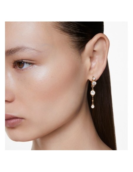 SWAROVSKI IMBER:ORECCHINO A BUCO CRY/GOS only 139,00 € on OroFashio...