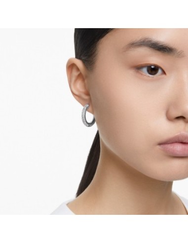 SWAROVSKI DEXTERA:ORECCHINO A BUCO HOOP CRE/RHS only 159,00 € on Or...
