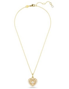 SWAROVSKI HYPERBOLA:PEND HRT CRYWHITE/GOS only 220,00 € on OroFashi...