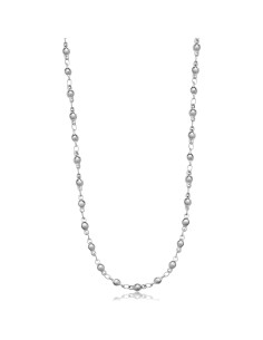 Collana S'AGAPO CHUNKY in acciaio 316L catena a pallini SHK86 only ...