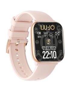 Orologio LIU-JO Smartwatch Rainbow SWLJ153 Rose Gold cinturino in s...