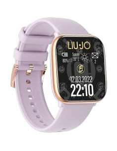 Orologio LIU-JO Smartwatch Rainbow SWLJ154 Rose Gold cinturino in s...